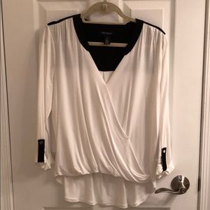 WHBM high low blouse. Soft and flows. Size medium